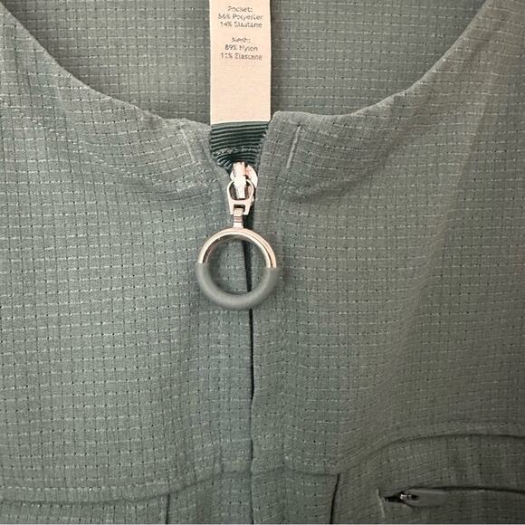 Lululemon Ventlight Zippered Jumpsuit Tidewater Teal Size 4 EUC - Picture 10 of 12